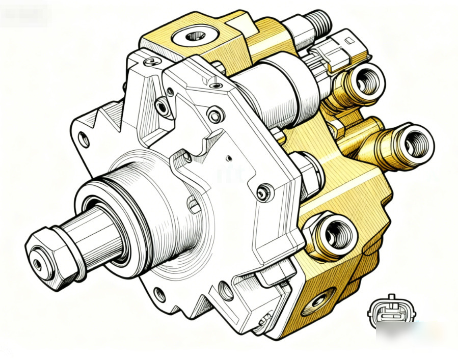 OEM Engine CURSOR9 IVECO High Pressure Fuel Pump F84385110 F4898921 F4896958 F0445020175 - Топливный насос: фото 1 OEM Engine CURSOR9 IVECO High Pressure Fuel Pump F84385110 F4898921 F4896958 F0445020175 - Топливный насос: фото 1