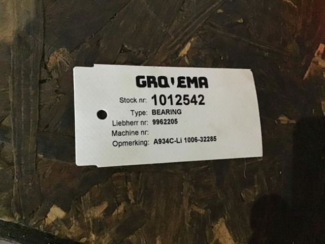 Liebherr Bearing - Подвеска: фото 3 Liebherr Bearing - Подвеска: фото 3