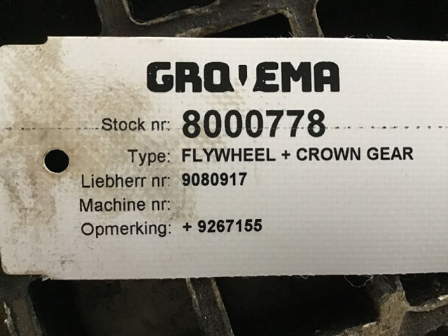 Liebherr Flywheel - Маховик: фото 2 Liebherr Flywheel - Маховик: фото 2