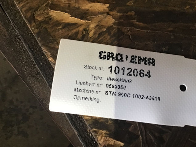 Liebherr Fuel Tank - Топливный бак: фото 5 Liebherr Fuel Tank - Топливный бак: фото 5