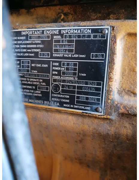 Liebherr - Двигатель: фото 2 Liebherr - Двигатель: фото 2