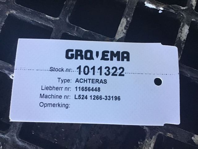 Ось и запчасти Liebherr Rearaxle: фото 9