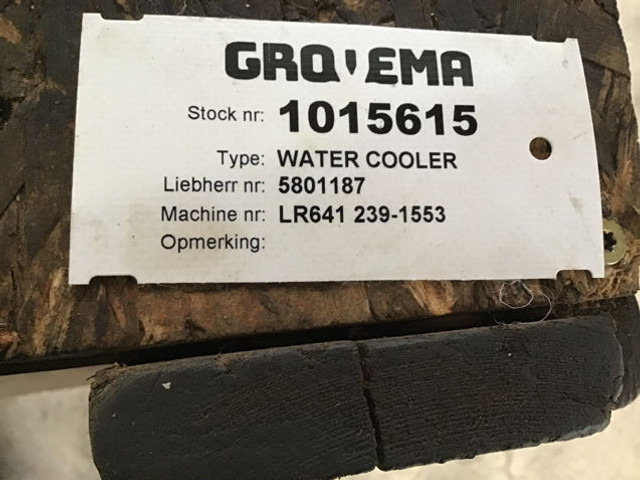 Liebherr Water Cooler - Радиатор: фото 1 Liebherr Water Cooler - Радиатор: фото 1