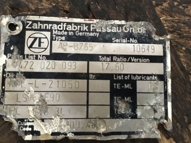 Дифференциал ZF Differential: фото 7