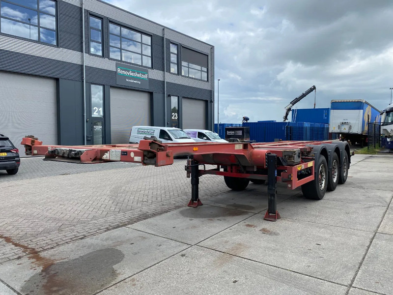 Broshuis MFCC / 2x Extendable / SAF + Disc Brakes / 1x Lift Axle / 45FT - Полуприцеп-контейнеровоз/ Сменный кузов: фото 4 Broshuis MFCC / 2x Extendable / SAF + Disc Brakes / 1x Lift Axle / 45FT - Полуприцеп-контейнеровоз/ Сменный кузов: фото 4