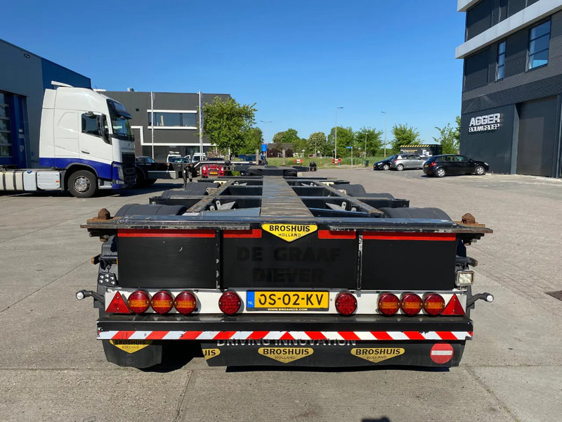 Broshuis MFCC-HD / 2x Extendable / Disc Brakes /1x lift Axle / 45FT - Полуприцеп-контейнеровоз/ Сменный кузов: фото 2 Broshuis MFCC-HD / 2x Extendable / Disc Brakes /1x lift Axle / 45FT - Полуприцеп-контейнеровоз/ Сменный кузов: фото 2