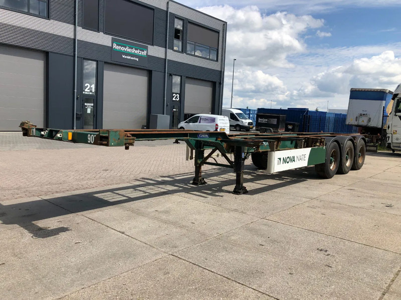 Flandria 40 FT Container Chassis / BPW + Disc / Lift Axle - Полуприцеп-контейнеровоз/ Сменный кузов: фото 4 Flandria 40 FT Container Chassis / BPW + Disc / Lift Axle - Полуприцеп-контейнеровоз/ Сменный кузов: фото 4