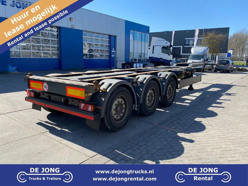 Kögel S24-2 Container Chassis / SAF + Disc / 1x Extendable / 1x Lift Axle - Полуприцеп-контейнеровоз/ Сменный кузов: фото 1 Kögel S24-2 Container Chassis / SAF + Disc / 1x Extendable / 1x Lift Axle - Полуприцеп-контейнеровоз/ Сменный кузов: фото 1