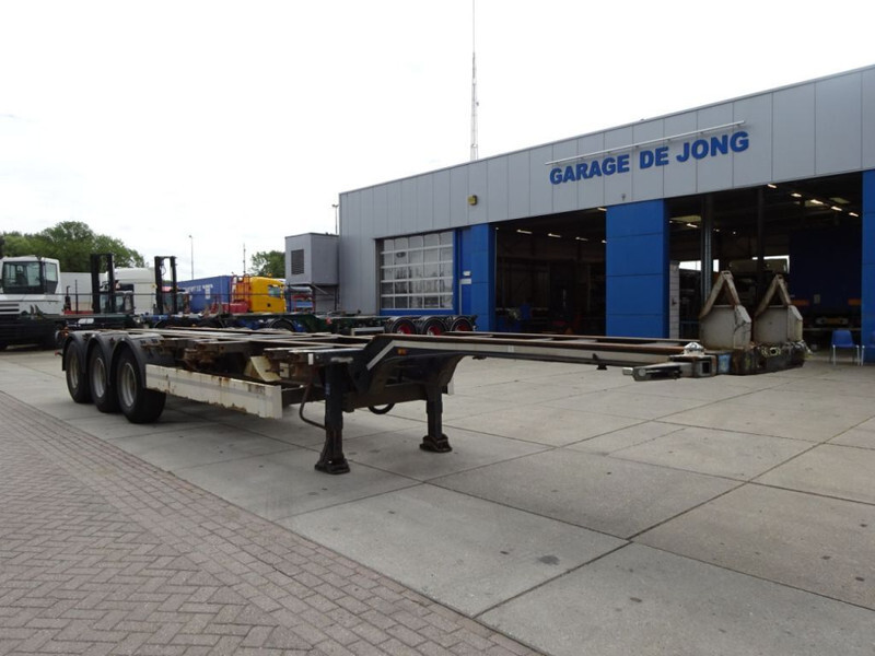 Kögel SW24 Container Chassis / 2x Extendable / BPW + Drum - Полуприцеп-контейнеровоз/ Сменный кузов: фото 5 Kögel SW24 Container Chassis / 2x Extendable / BPW + Drum - Полуприцеп-контейнеровоз/ Сменный кузов: фото 5