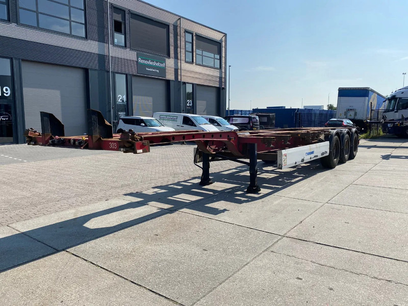 Krone SD 27 / container chassis / BPW + Disc / 1x Lift Axle - Полуприцеп-контейнеровоз/ Сменный кузов: фото 4 Krone SD 27 / container chassis / BPW + Disc / 1x Lift Axle - Полуприцеп-контейнеровоз/ Сменный кузов: фото 4
