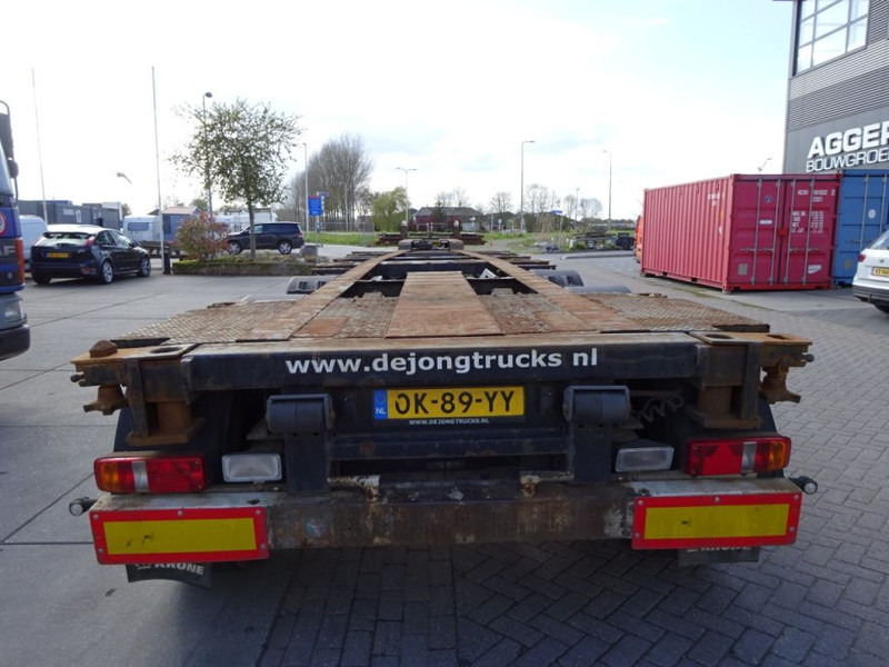Krone SD Chassis / ADR / 2x Extendable / MB + Disc / 2x Lift Axle - Полуприцеп-контейнеровоз/ Сменный кузов: фото 2 Krone SD Chassis / ADR / 2x Extendable / MB + Disc / 2x Lift Axle - Полуприцеп-контейнеровоз/ Сменный кузов: фото 2
