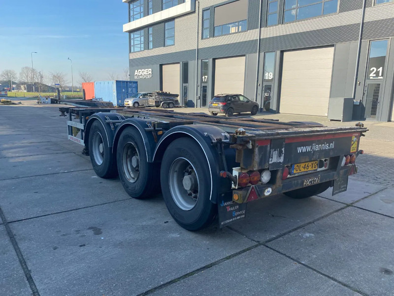 Pacton TXC 343 Multi / 3x Extendable / 1x Lift Axle - Полуприцеп-контейнеровоз/ Сменный кузов: фото 3 Pacton TXC 343 Multi / 3x Extendable / 1x Lift Axle - Полуприцеп-контейнеровоз/ Сменный кузов: фото 3