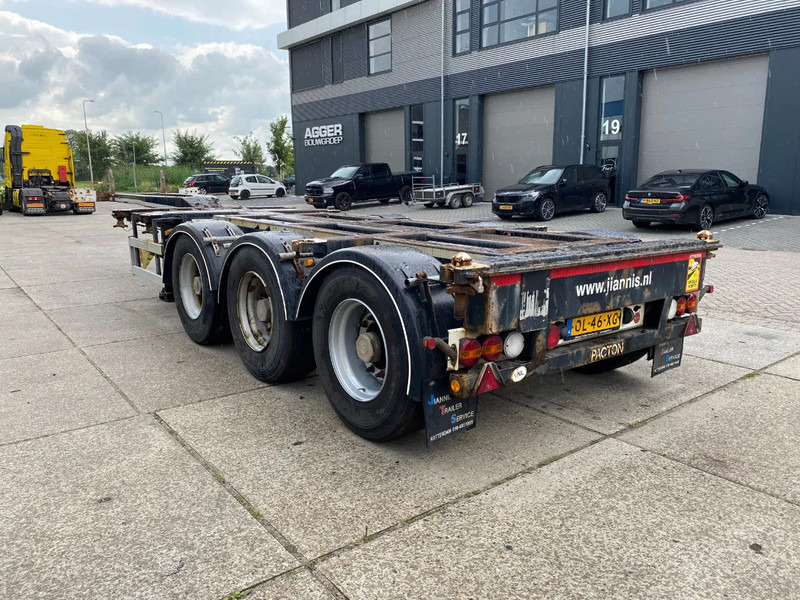 Pacton TXC 343 Multi / 3x Extendable / 1x Lift Axle - Полуприцеп-контейнеровоз/ Сменный кузов: фото 3 Pacton TXC 343 Multi / 3x Extendable / 1x Lift Axle - Полуприцеп-контейнеровоз/ Сменный кузов: фото 3