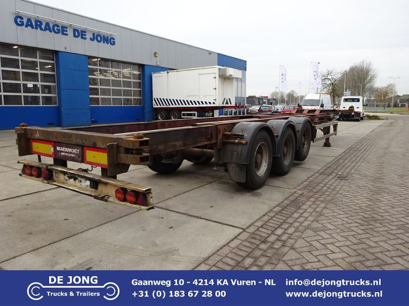 Renders ROC 12.27 Container Chassis / SAF + DRUM / Lift Axle - Полуприцеп-контейнеровоз/ Сменный кузов: фото 1 Renders ROC 12.27 Container Chassis / SAF + DRUM / Lift Axle - Полуприцеп-контейнеровоз/ Сменный кузов: фото 1