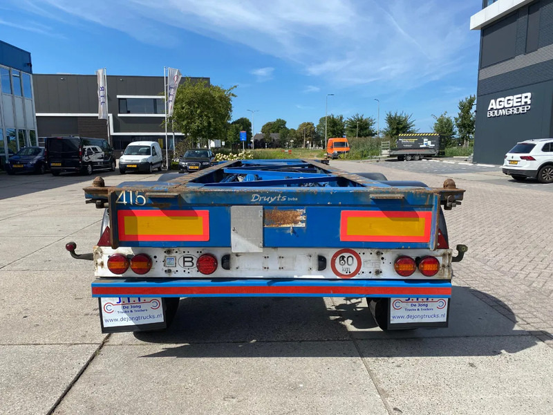 TURBO'S HOET 20 FT Container Chassis / APK t/m 3-2026 / BPW + Drum - Полуприцеп-контейнеровоз/ Сменный кузов: фото 2 TURBO'S HOET 20 FT Container Chassis / APK t/m 3-2026 / BPW + Drum - Полуприцеп-контейнеровоз/ Сменный кузов: фото 2