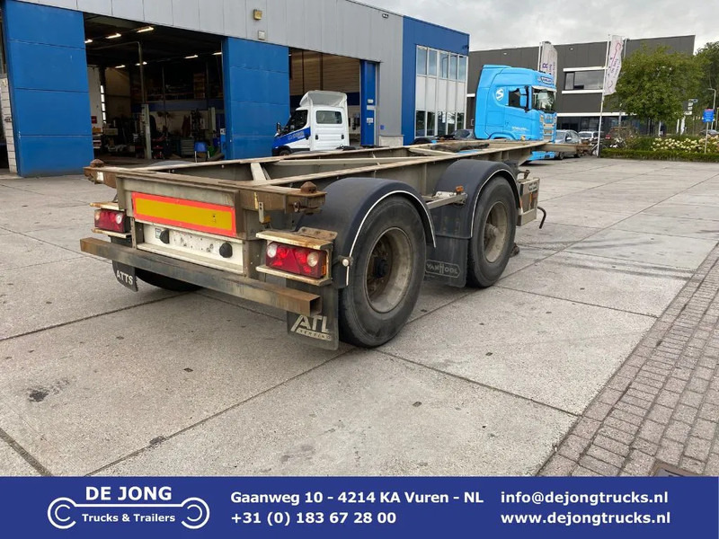 Van Hool Container Chassis / 20 FT / BPW - Полуприцеп-контейнеровоз/ Сменный кузов: фото 1 Van Hool Container Chassis / 20 FT / BPW - Полуприцеп-контейнеровоз/ Сменный кузов: фото 1