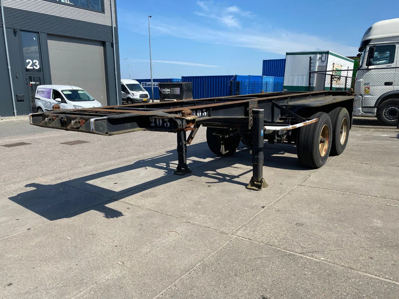 Van Hool / Container Chassis 20FT / Steel Suspension - Полуприцеп-контейнеровоз/ Сменный кузов: фото 4 Van Hool / Container Chassis 20FT / Steel Suspension - Полуприцеп-контейнеровоз/ Сменный кузов: фото 4