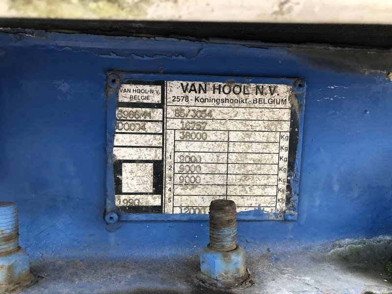 Полуприцеп-цистерна Van Hool Tank / 33.280 LT / 4 compartments / ADR / Inox: фото 9 Полуприцеп-цистерна Van Hool Tank / 33.280 LT / 4 compartments / ADR / Inox: фото 9