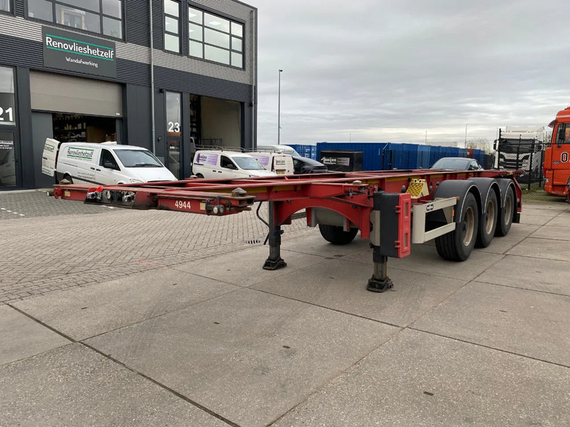 Van Hool Tank chassis / ADR / BPW + DISC / 20-30 FT - Полуприцеп-контейнеровоз/ Сменный кузов: фото 4 Van Hool Tank chassis / ADR / BPW + DISC / 20-30 FT - Полуприцеп-контейнеровоз/ Сменный кузов: фото 4