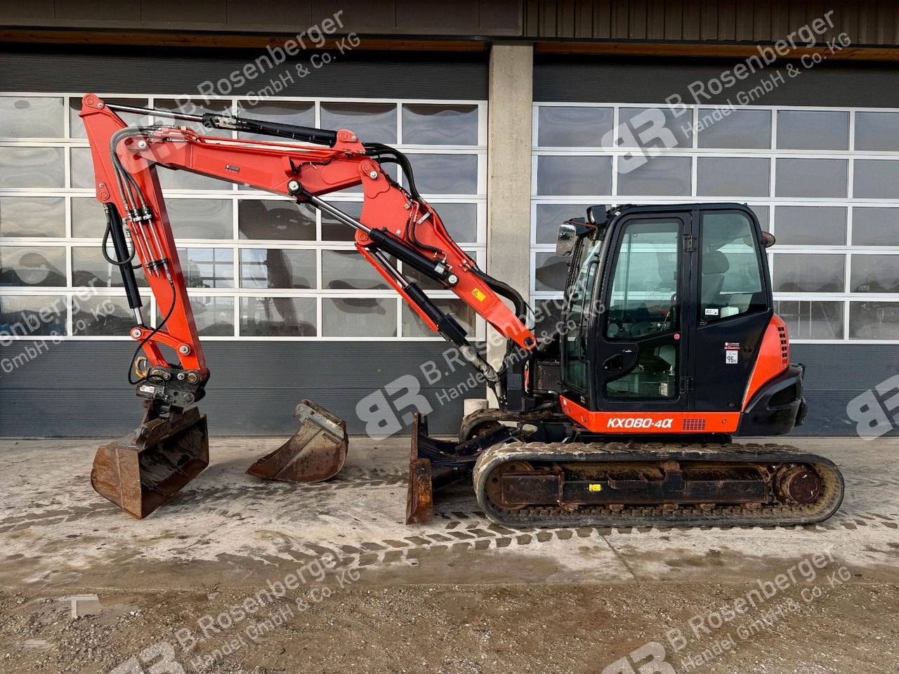 Kubota KX080-4 Verstellausleger / nur 2275h /Klima - Мини-экскаватор: фото 2 Kubota KX080-4 Verstellausleger / nur 2275h /Klima - Мини-экскаватор: фото 2
