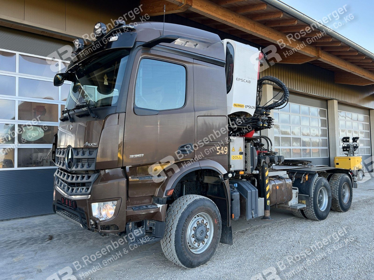Mercedes-Benz Arocs 3351 6x6 Palfinger Epsilon S260Z96 - Лесовоз, Автоманипулятор: фото 4 Mercedes-Benz Arocs 3351 6x6 Palfinger Epsilon S260Z96 - Лесовоз, Автоманипулятор: фото 4