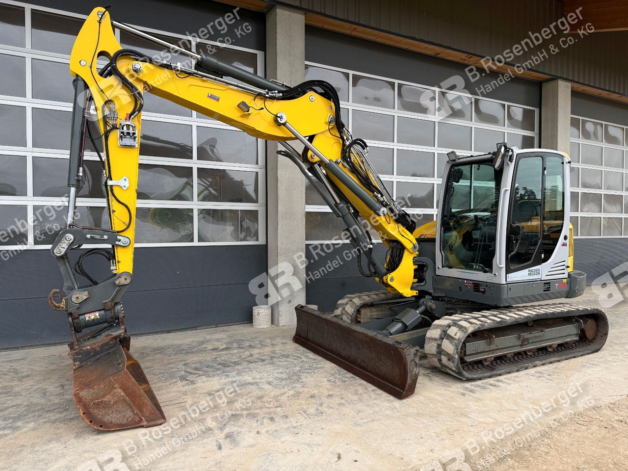 Wacker ET90 Bagger 9t / 2640h / BJ2019/ TOP AUSSTATTUNG - Мини-экскаватор: фото 1 Wacker ET90 Bagger 9t / 2640h / BJ2019/ TOP AUSSTATTUNG - Мини-экскаватор: фото 1