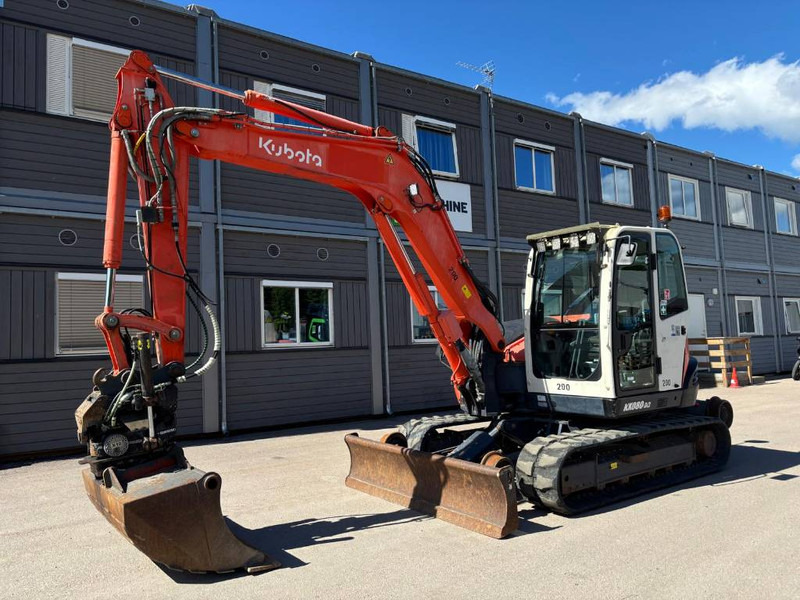 Kubota KX 080-3 RAILWAY - Мини-экскаватор: фото 1 Kubota KX 080-3 RAILWAY - Мини-экскаватор: фото 1