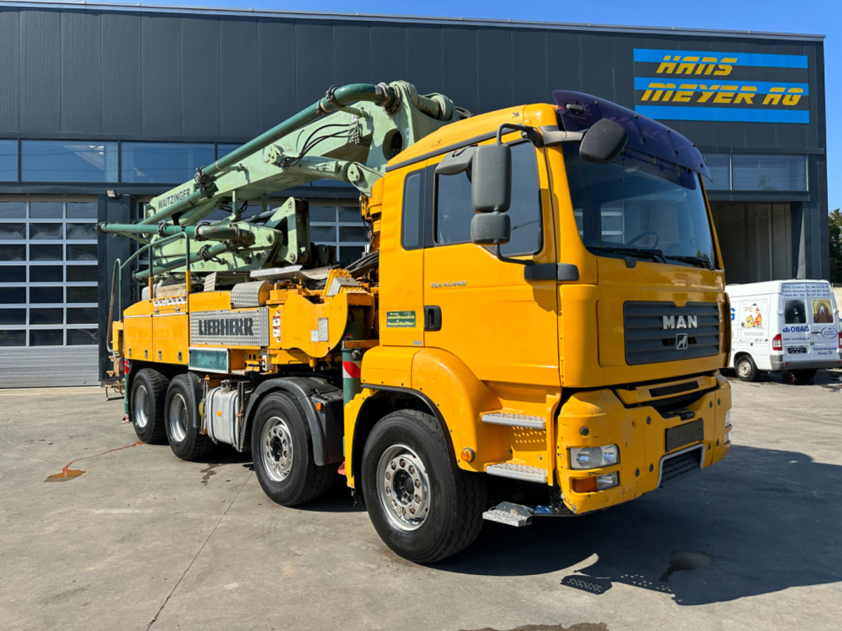MAN TGA 41.440 8x4 Hallenpumpe 31M-5 - Автобетононасос: фото 3 MAN TGA 41.440 8x4 Hallenpumpe 31M-5 - Автобетононасос: фото 3