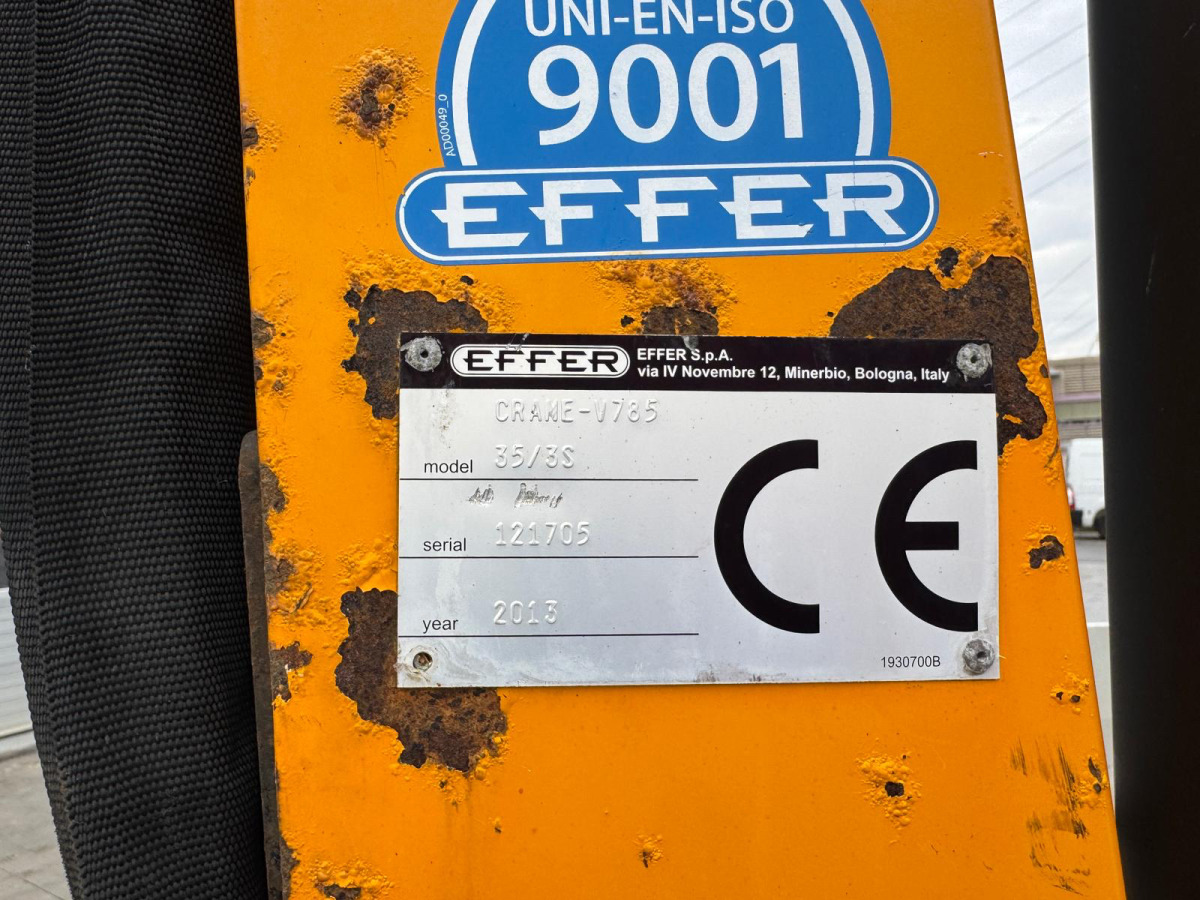 Автоманипулятор MAN TGL 12.250 Effer 35/3: фото 11 Автоманипулятор MAN TGL 12.250 Effer 35/3: фото 11