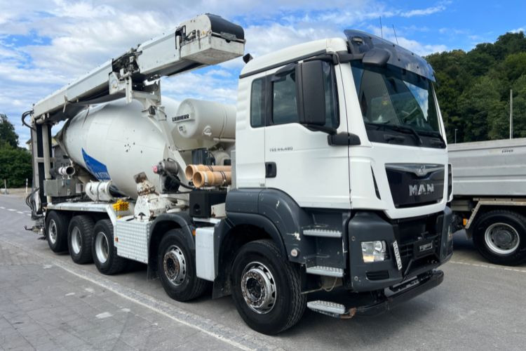 MAN TGS 35.480 10x4 10m3 Förderband 17M... - Автобетоносмеситель: фото 3 MAN TGS 35.480 10x4 10m3 Förderband 17M... - Автобетоносмеситель: фото 3