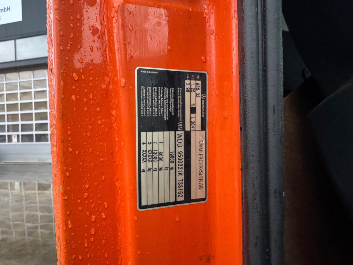 MERCEDES Actros 1831 4x2 Kaiser Saug- & Spülwagen в лизинг MERCEDES Actros 1831 4x2 Kaiser Saug- & Spülwagen: фото 20