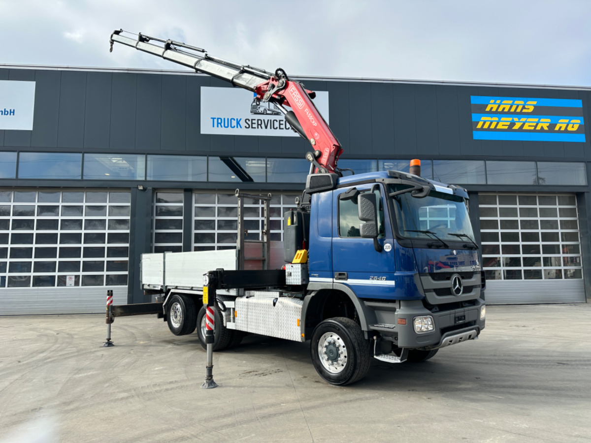 Автоманипулятор MERCEDES Actros 2648 6x4/4 Fassi455 SZM/Pritsche: фото 12 Автоманипулятор MERCEDES Actros 2648 6x4/4 Fassi455 SZM/Pritsche: фото 12