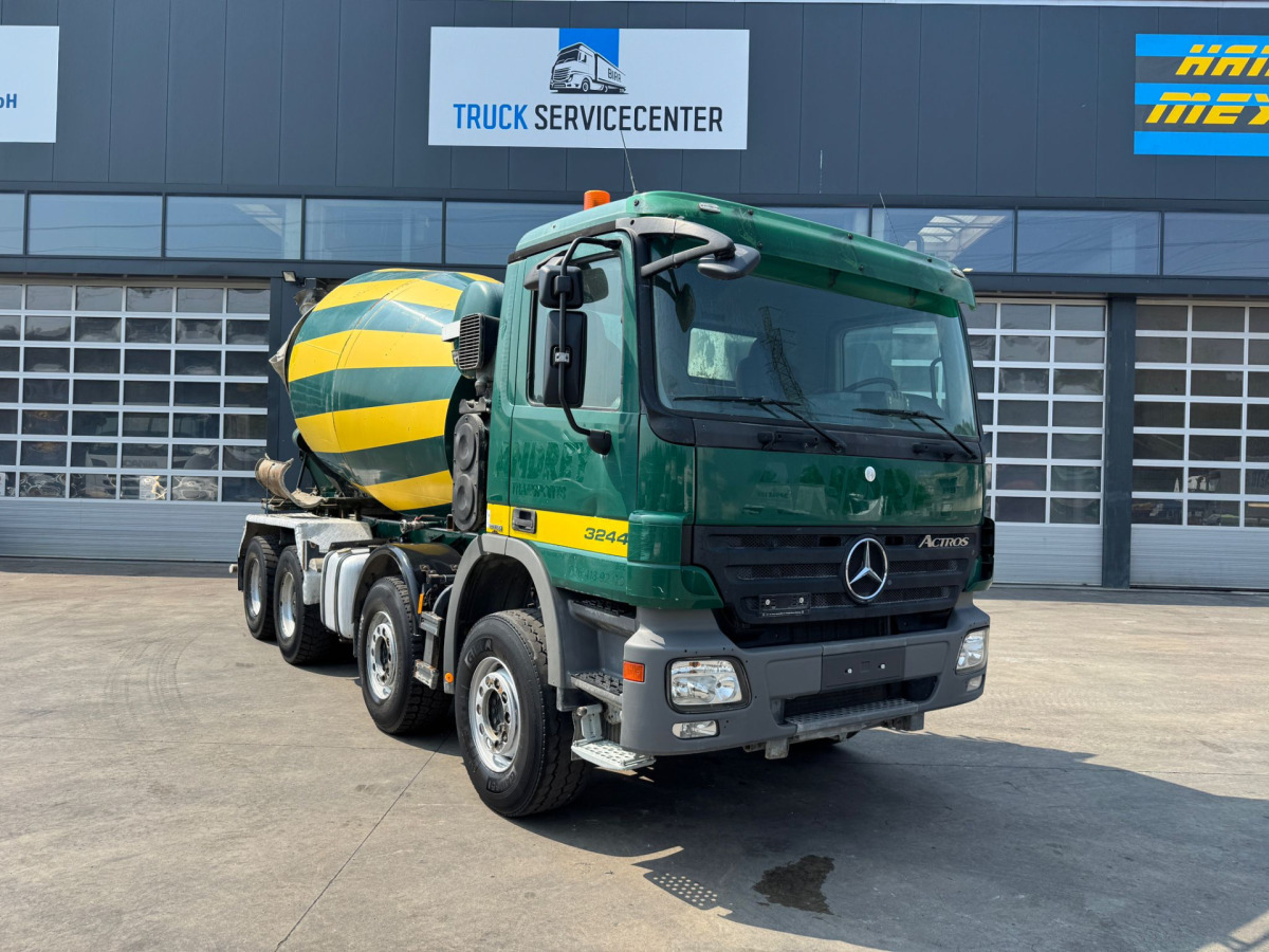MERCEDES Actros 3244 8x4 Liebherr 9m3 - Автобетоносмеситель: фото 3 MERCEDES Actros 3244 8x4 Liebherr 9m3 - Автобетоносмеситель: фото 3