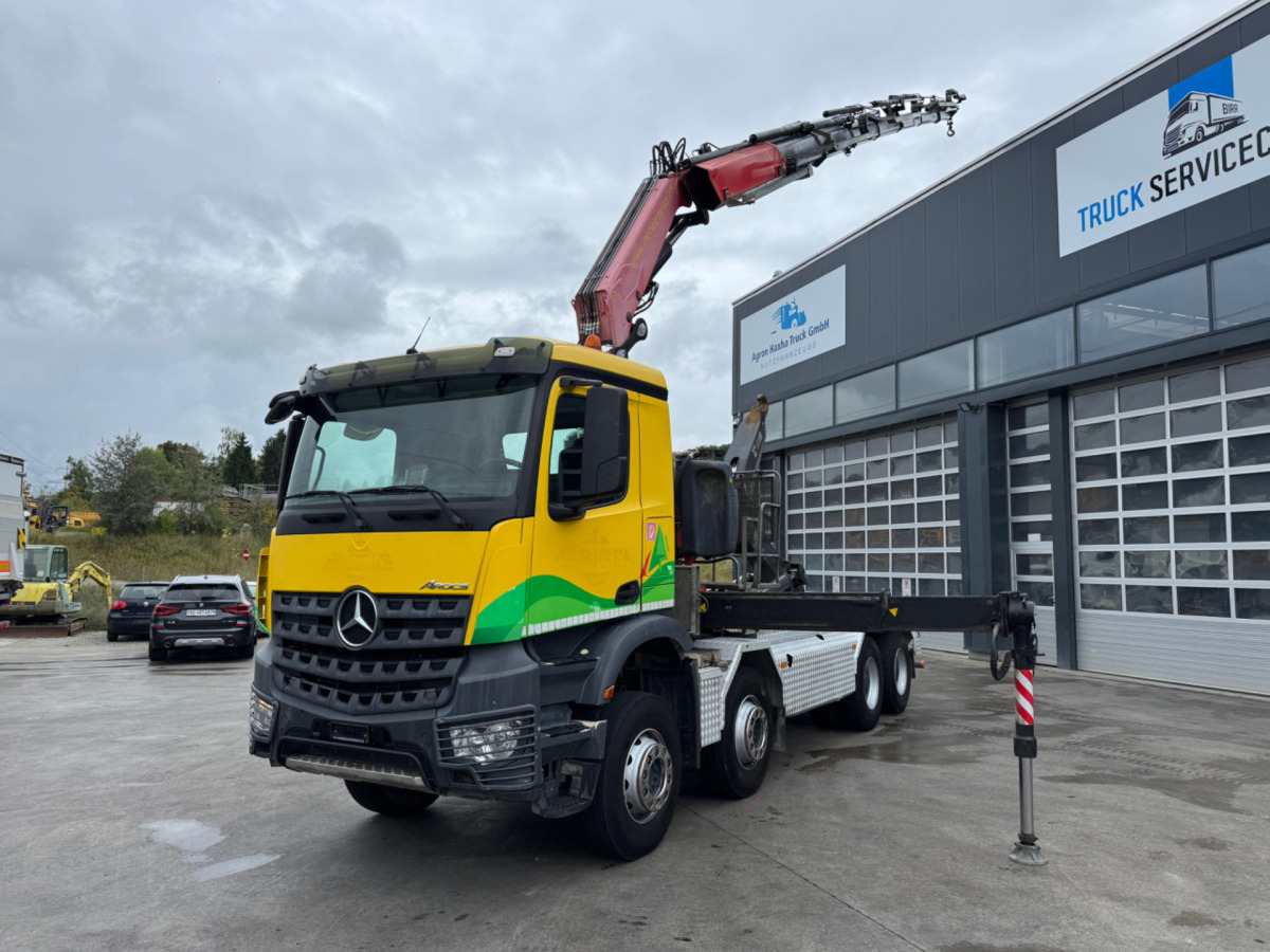 MERCEDES Arocs 3248 8x4 Fassi 315-7 mit Hiab 21T - Автоманипулятор: фото 1 MERCEDES Arocs 3248 8x4 Fassi 315-7 mit Hiab 21T - Автоманипулятор: фото 1