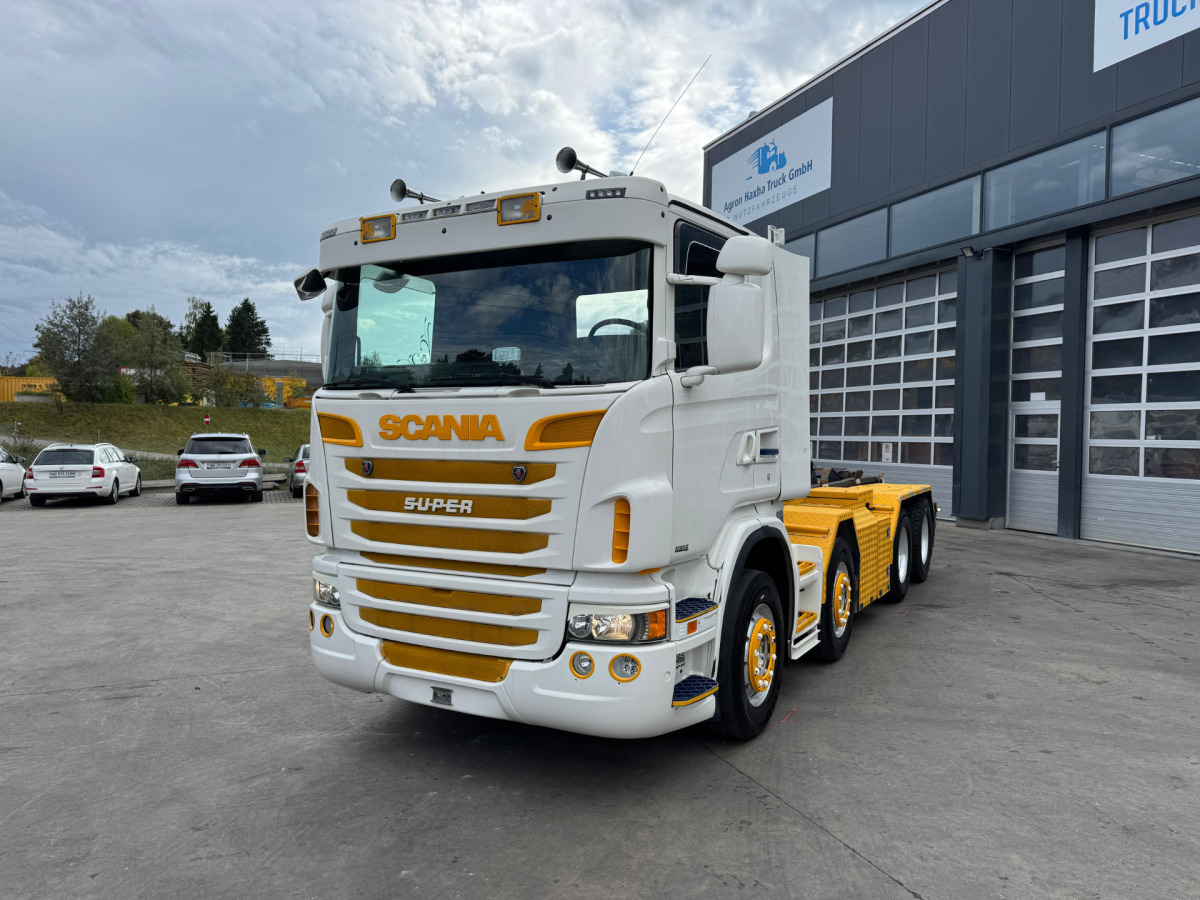 SCANIA G480 8x4 Sobag - Крюковой мультилифт: фото 1 SCANIA G480 8x4 Sobag - Крюковой мультилифт: фото 1