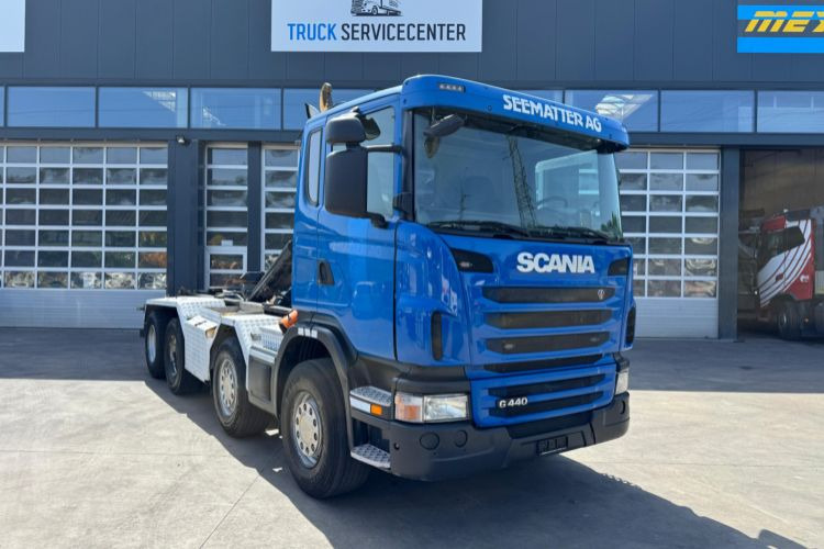 Scania G440 8x4 Moser - Крюковой мультилифт: фото 4 Scania G440 8x4 Moser - Крюковой мультилифт: фото 4