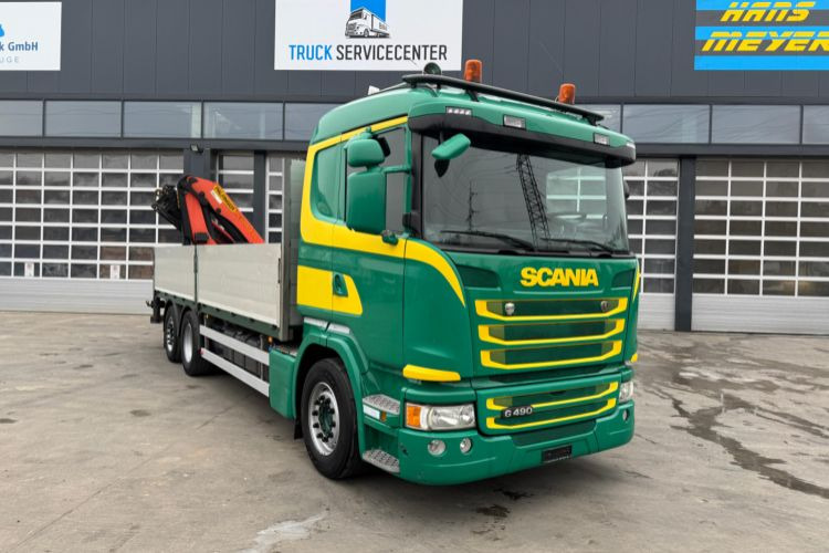 Scania G490 6x2 PK22002-4 - Автоманипулятор, Грузовик бортовой/ Платформа: фото 4 Scania G490 6x2 PK22002-4 - Автоманипулятор, Грузовик бортовой/ Платформа: фото 4