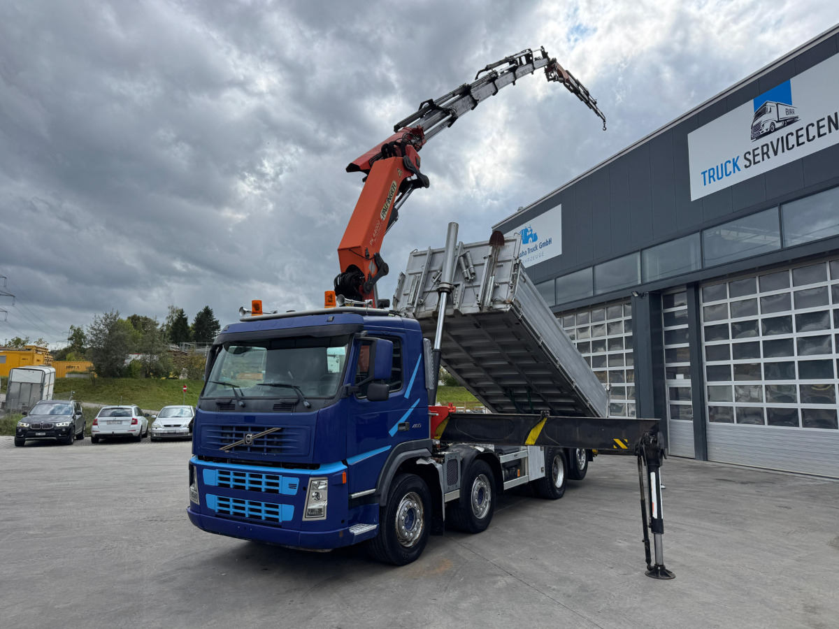 VOLVO FM-460 8x2 Palfinger PK44002 Flyjib & Seilwinde - Автоманипулятор: фото 1 VOLVO FM-460 8x2 Palfinger PK44002 Flyjib & Seilwinde - Автоманипулятор: фото 1