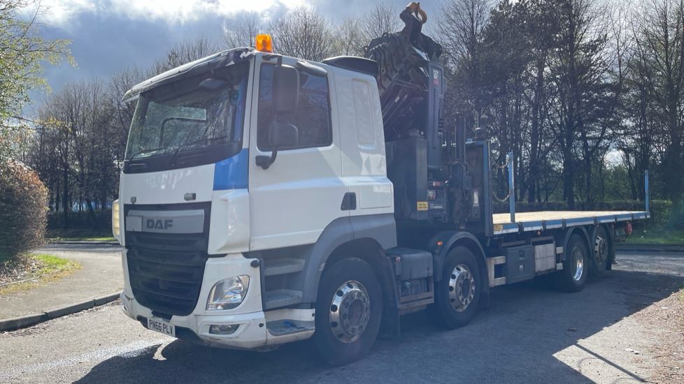 DAF CF 460 - Грузовик бортовой/ Платформа, Автоманипулятор: фото 2 DAF CF 460 - Грузовик бортовой/ Платформа, Автоманипулятор: фото 2