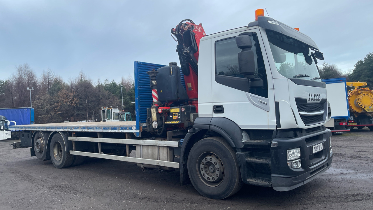 IVECO STRALIS 360 - Грузовик бортовой/ Платформа, Автоманипулятор: фото 1 IVECO STRALIS 360 - Грузовик бортовой/ Платформа, Автоманипулятор: фото 1