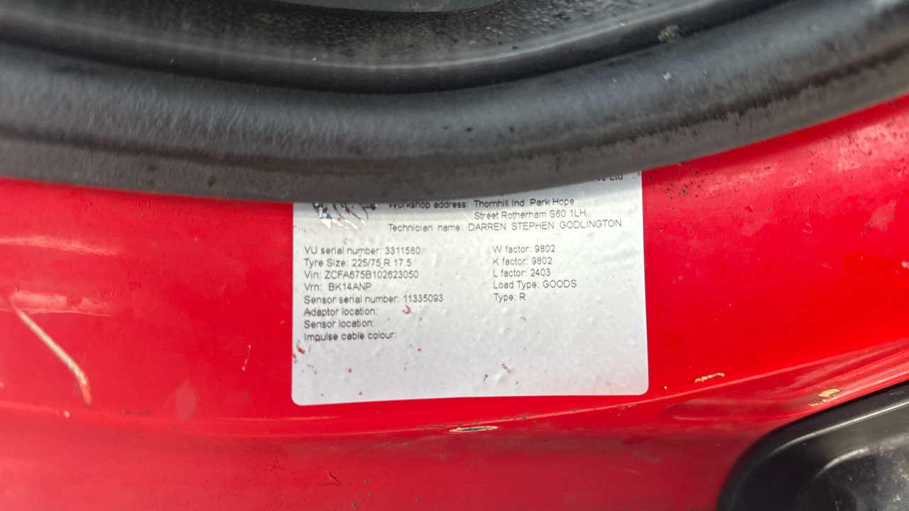 Грузовик с закрытым кузовом Iveco Eurocargo 75E16: фото 12