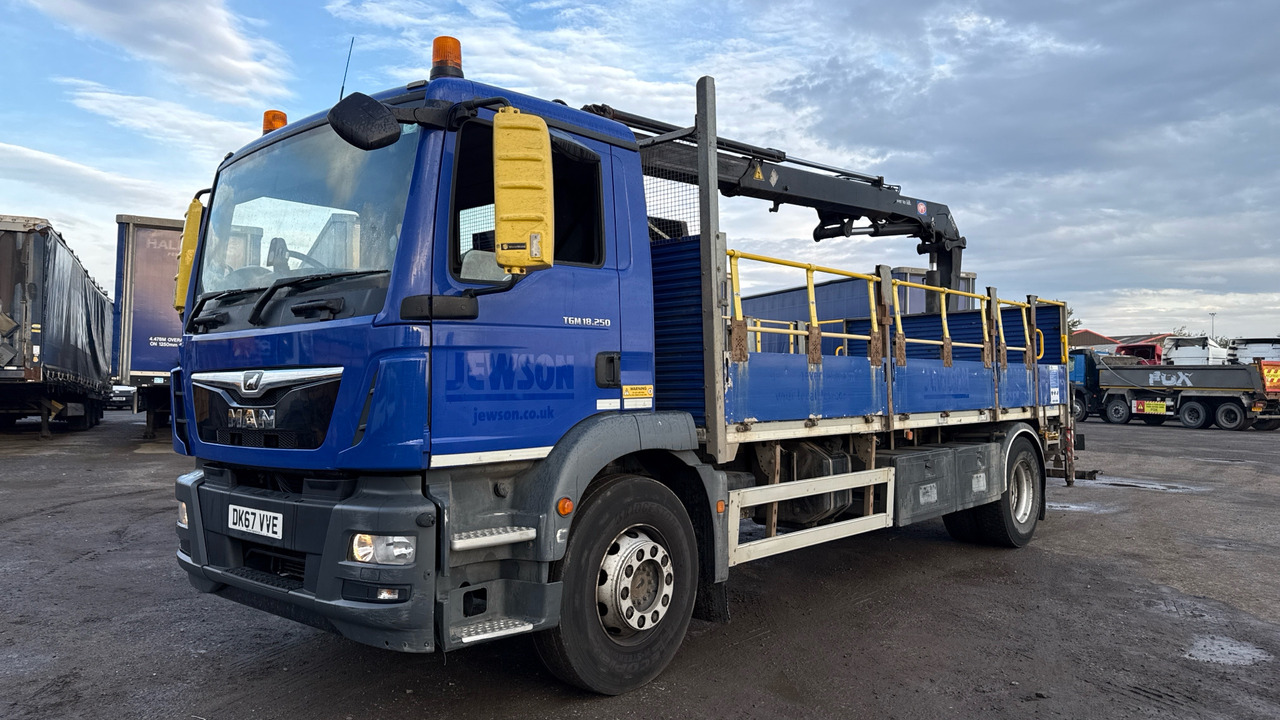 Man TGM 18.250 - Грузовик бортовой/ Платформа, Автоманипулятор: фото 2 Man TGM 18.250 - Грузовик бортовой/ Платформа, Автоманипулятор: фото 2
