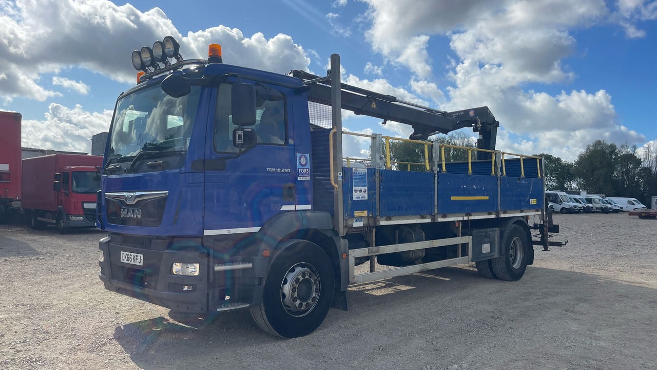 Man TGM 18.250 - Грузовик бортовой/ Платформа, Автоманипулятор: фото 2 Man TGM 18.250 - Грузовик бортовой/ Платформа, Автоманипулятор: фото 2
