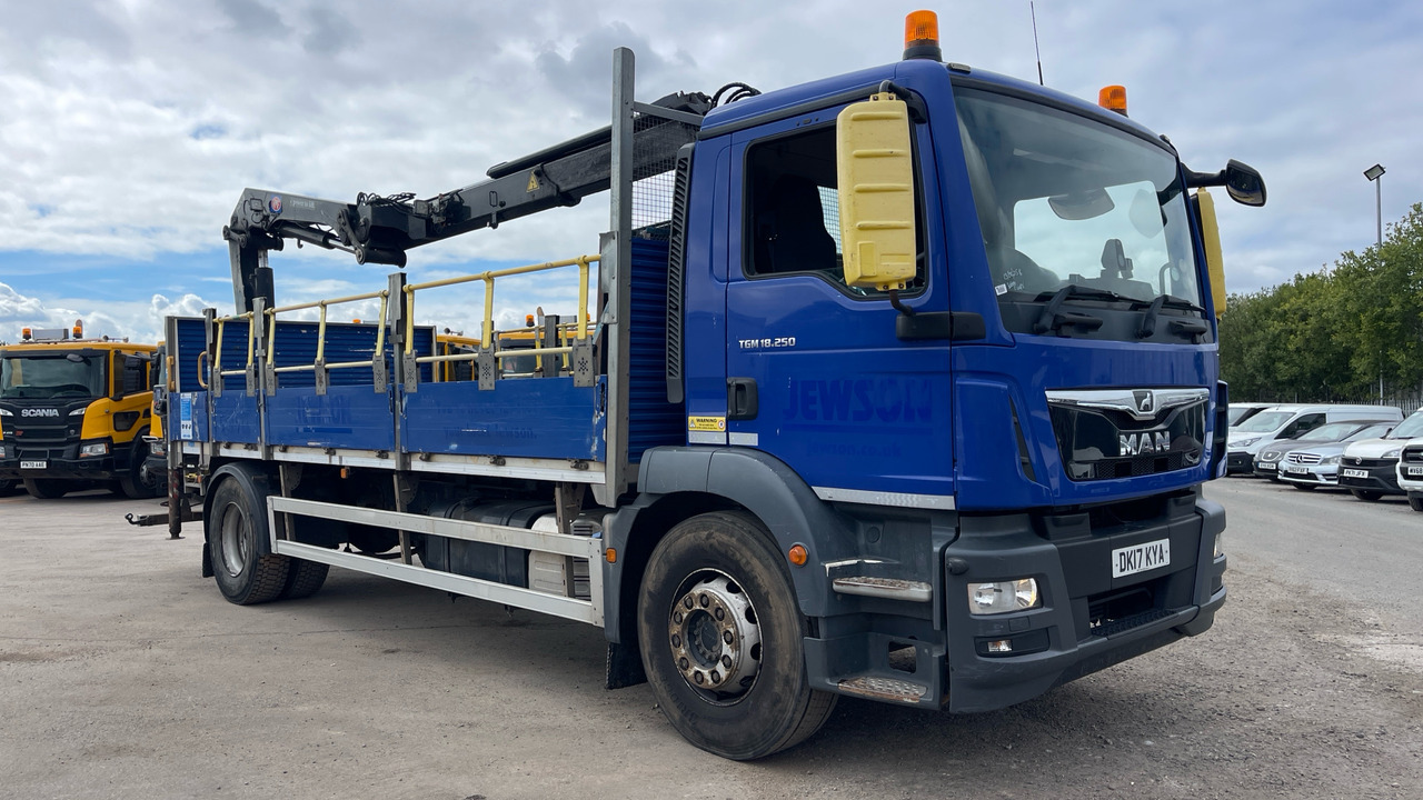 Man TGM 18.250 - Грузовик бортовой/ Платформа, Автоманипулятор: фото 1 Man TGM 18.250 - Грузовик бортовой/ Платформа, Автоманипулятор: фото 1
