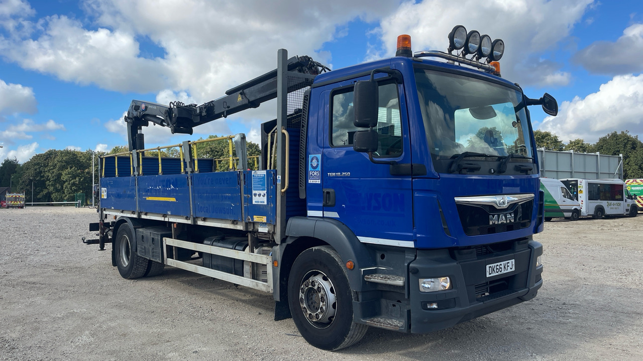 Man TGM 18.250 - Грузовик бортовой/ Платформа, Автоманипулятор: фото 1 Man TGM 18.250 - Грузовик бортовой/ Платформа, Автоманипулятор: фото 1