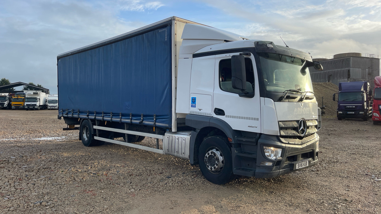 Mercedes-Benz Actros 1824 - Тентованный грузовик: фото 1 Mercedes-Benz Actros 1824 - Тентованный грузовик: фото 1