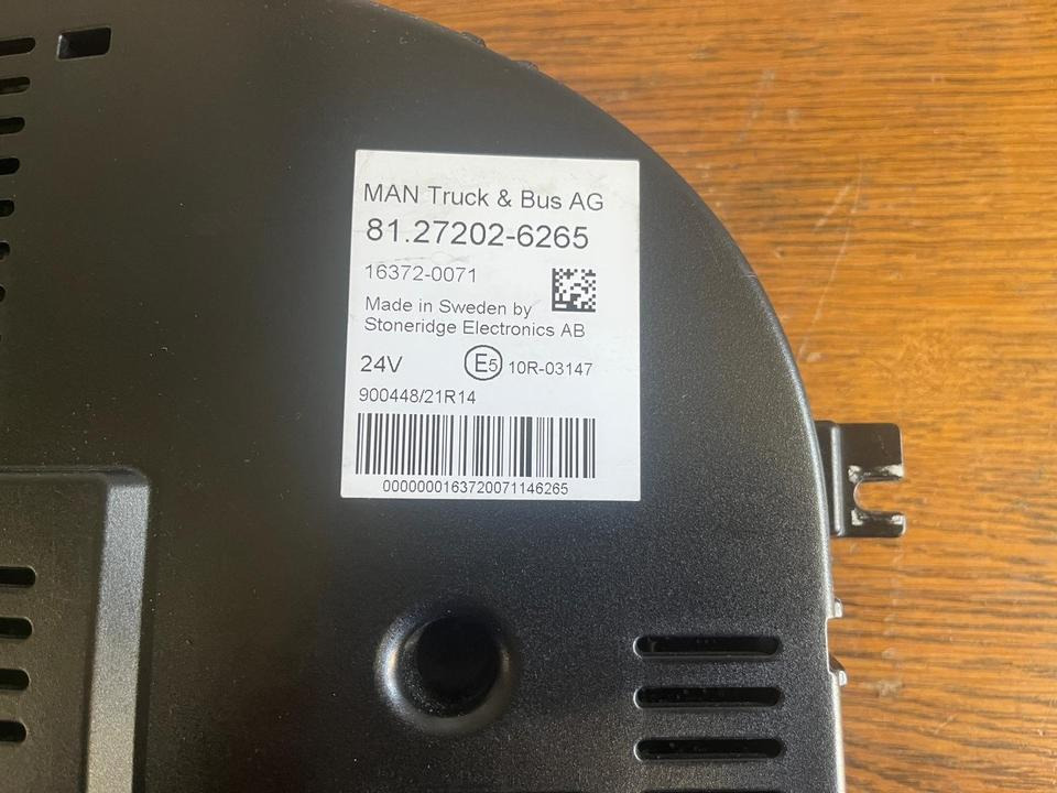 MAN EU6 Kombiinstrument / Tacho 81.27202-6265 - Приборная панель для Грузовиков: фото 3 MAN EU6 Kombiinstrument / Tacho 81.27202-6265 - Приборная панель для Грузовиков: фото 3