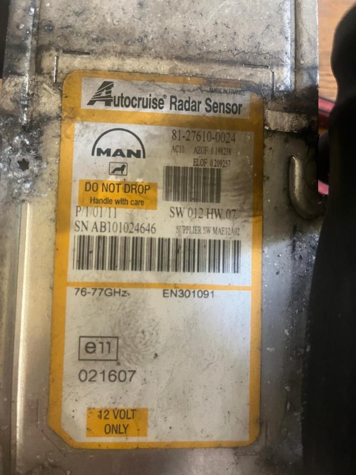 MAN Radarsensor 81276100024 - Сенсор для Грузовиков: фото 3 MAN Radarsensor 81276100024 - Сенсор для Грузовиков: фото 3