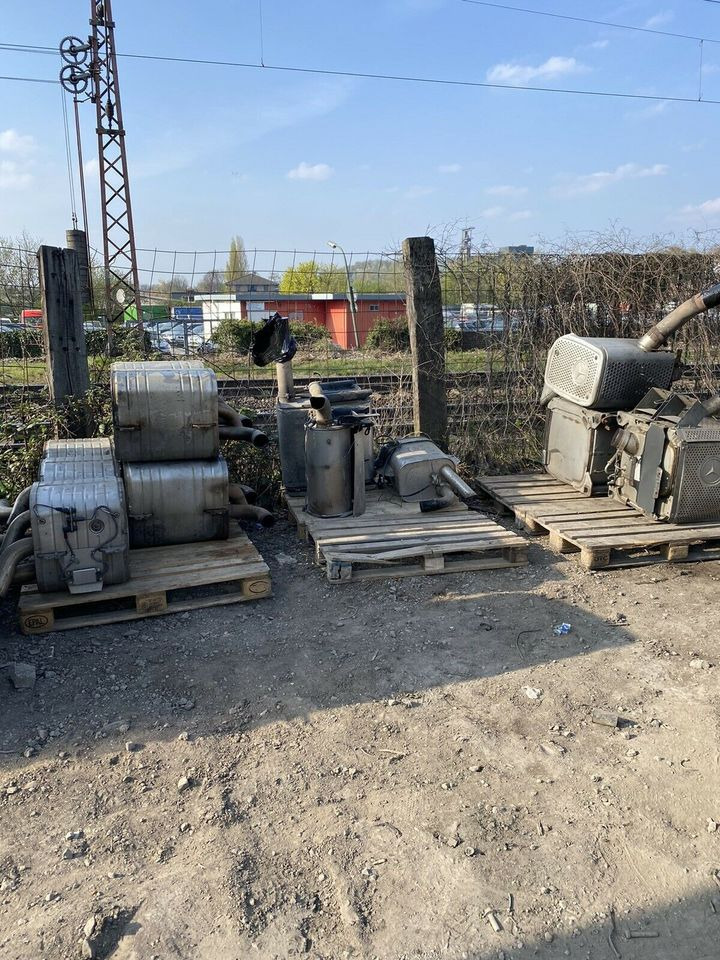 Глушитель для Грузовиков MAN TGX Schalldämpfer Auspuff EURO 5: 81 15103 0039: фото 7