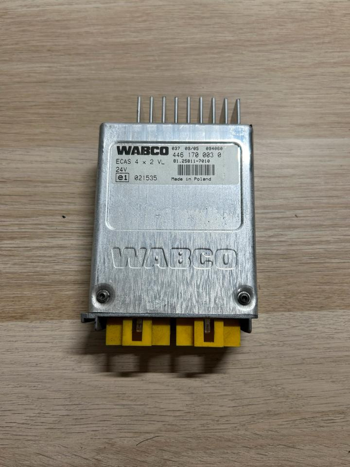 MAN WABCO ECAS 4*2 VL Steuergerät 81.25811-7010 - Блок управления для Грузовиков: фото 4 MAN WABCO ECAS 4*2 VL Steuergerät 81.25811-7010 - Блок управления для Грузовиков: фото 4